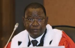 Le président du tribunal Gberdao Gustave Kame lors du procès de Hissène Habré le 20 juillet 20105 à Dakar