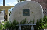 La tombe de Fidel Castro au cimentière de Santa Ifigenia, le 20 juin 2017 à Santiago de Cuba