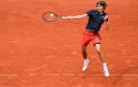 L'Allemand Alexander Zverev en quarts de finale de Roland-Garros contre l'Argentin Tomas Martin Etcheverry le 7 juin 2023 Ă Roland-Garros