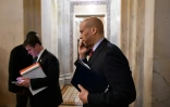 Le sénateur américain Cory Booker à Washington le 27 janvier 2020
