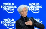 La directrice générale du FMI Christine Lagarde lors d'un débat du forum économique mondial le 23 janvier 2016 à Davos