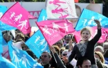 Manifestation de La Manif pour Tous contre le mariage et l'adoption par les couples homosexuels le 21 avril 2013 Ă Paris