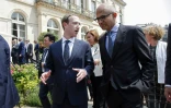 Les patrons de Facebook et Microsoft, Mark Zuckerberg et Satya Nadella
