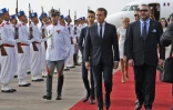 Le président français Emmanuel Macron et le roi du Maroc Mohammed VI à Rabat, le 14 juin 2017
