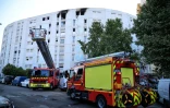 Des pompiers à Nice, dans les Alpes-Maritimes, le 18 juillet 2024