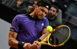 Le Français Jo-Wilfried Tsonga lors du tournoi de Rome le 13 mai 2019