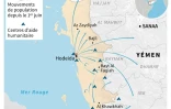 Yémen: les civils fuient les combats à Hodeida