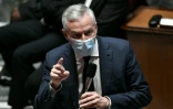 Le ministre de l'Economie Bruno Le Maire, le 2 novembre 2021 devant l'Assemblée nationale