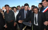 François Fillon premier ministre et Jean-Yves Minatchy président de la chambre d'agriculture (Archives)