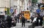 Le dispositif de sécurité autour de la rue des Petites écuries, dans le Xe arrondissement de Paris, le 12 juin 2018
