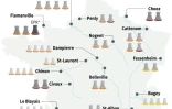 Les centrales nucléaires françaises