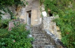 Une maison du village troglodyte de Troo, le 27 juillet 2012 dans le Loir-et-Cher