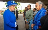 La reine Elizabeth II s'est rendue sur place vendredi  16 juin 2017 au matin, saluant les secouristes et les résidents. 
