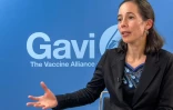 Aurélia Nguyen, directrice des programmes de Gavi, à Genève, le 18 janvier 2024