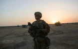 Un soldat américain à la base militaire d'Al Qayyarah, près de Mossoul, le 20 octobre 2016