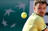 Stan Wawrinka contre Novak Djokovic en 8e de finale du tournoi de Rome, le 12 mai 2022