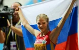 La Russe Darya Klishina le 2 mars 2013 à Gothenburg en Suède