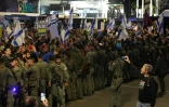 Manifestation à Tel-Aviv pour exiger le départ du gouvernement de Benjamin Netanyahu et le retour des otages israéliens toujours détenus par le Hamas, le 9 mars 2024