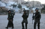 Des soldats israéliens à Betunia en Cisjordanie, le 17 septembre 2015