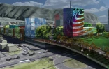 Visuel du pré-projet &quot;Espace Océan&quot; (Photo : Mairie St-Denis)