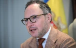 Le chef du gouvernement d'Andorre, Xavier Espot Zamora, le 26 mars 2026 à Andorre