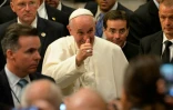 Le pape François le 24 septembre 2015 à la cathédrale Saint Patrick à New York