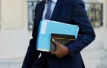 Le ministre de l'Education nationale Pap Ndiaye à l'Elysée à Paris le 4 juillet 2022