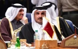 L'émir du Qatar cheikh Tamim ben Hamad al-Thani assiste au sommet du Conseil de coopération du Golfe (GCC) à Koweït le 5 décembre 2017