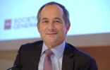 Le directeur général de la Société générale, Frédéric Oudéa à la Defense, près de Paris, le 11 février 2016