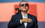 Le président turc Recep Tayyip Erdogan lors du rassemblement de masse le 7 août 2016 à Istanbul