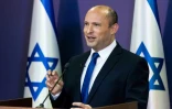 Le chef du parti de la droite radicale israélienne Yamina, Naftali Bennett, s'exprime au Parlement à Jérusalem, le 30 mai 2021