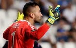 Le gardien de Lyon Anthony Lopes lors du match face à Apollon Limassol en Europa League, le 14 septembre 2017 à Nicosie