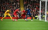 Le but d'Ousmane Dembelé pour le PSG lors du 8e de finale retour de Ligue des champions contre Liverpool, le 11 mars 2025 à Anfield