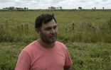 Diego Solis, entraîneur d'Emiliano Sala lors de ses deux dernières années au club de Progreso, interviewé par l'AFP, le 15 février 2019 à Progreso province de Santa Fe