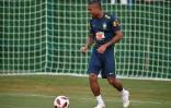 L'attaquant brésilien Douglas Costa à l'entraînement le 3 juillet 2018 lors du Mondial