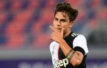L'attaquant argentin de la Juventus Pualo Dybala buteur sur le terrain de Bologne, le 22 juin 2020
