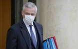 Le ministre de l'Economie Bruno Le Maire à l'Elysée, le 13 janvier 2021