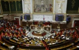 Le député LR Thibault Bazin s'exprime à l'Assemblée nationale, le 31 octobre 2022 à Paris