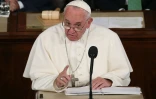 Le pape François s'adresse aux membres du Congrès, le 24 septembre 2015 à Washington