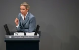 Alice Weidel, co-présidente du parti d'extrême droite Alternative pour l'Allemagne (AfD) au Bundestag à Berlin le 13 mars 2025
