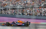 La monoplace de Max Verstappen lors de la course sprint du GP de F1 des Etats-Unis, le 21 octobre 2023 à Austin