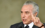 Le président brésilien Michel Temer à Brasilia le 13 décembre 2016