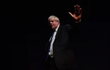 L'ancien ministre des Affaires étrangères Boris Johnson à Birmingham (centre de l'Angleterre) le 2 octobre 2018.