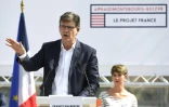 Arnaud Montebourg à "La fête de la Rose", le 21 août 2016 à Frangy-en-Bresse