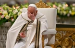 Le pape François à Rome le 25 janvier 2025

