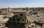 La vieille ville de Mossoul, détruite par les combats, le 30 juillet 2017