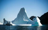 Un iceberg près de l'île de Kulusuk, le 17 août 2019, au Groenland