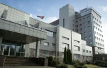 Les bâtiments du "Parc des hautes technologies" à Minsk, le 27 janvier 2025 au Bélarus