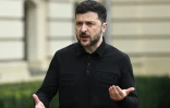 Le président ukrainien Volodymyr Zelensky à Kiev, en Ukraine, le 4 décembre 2025