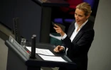Alice Weidel, codirigeante du groupe parlementaire de l'AfD, au Parlement allemand le 16 mai 2019